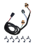 Arnés de cableado para luz trasera izquierda del lado del conductor Amblee, compatible con Chevrolet Silverado 1500/2500 HD/3500 HD y GMC Sierra 1500/2500 HD/3500 HD (2016-2019). Reemplazo para 23295978.