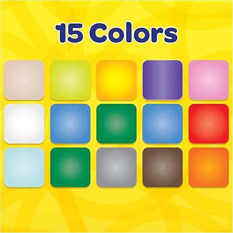 Arcilla Crayola Model Magic 29 Piezas — 15 Colores, Secado al Aire, Arte y Manualidades para Niños