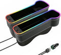 Organizador LED para asiento de automóvil con cargador de 56 W
