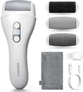 Removedor de Callos Eléctrico para Pies | Lima de Pies Recargable | Kit de Pedicura Electrónico Impermeable para Talones y Piel Muerta