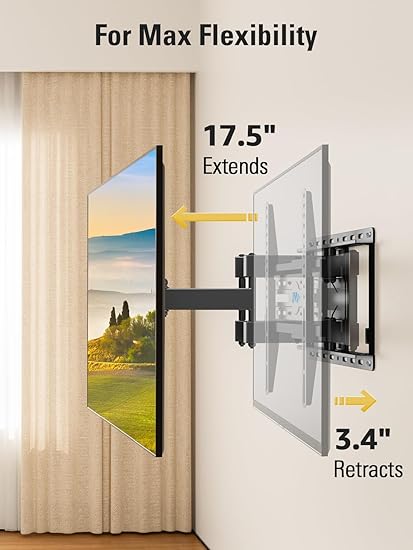 Soporte TV Pared Mounting Dream MD2380 | 32-65" | Movimiento Total | VESA 400x400