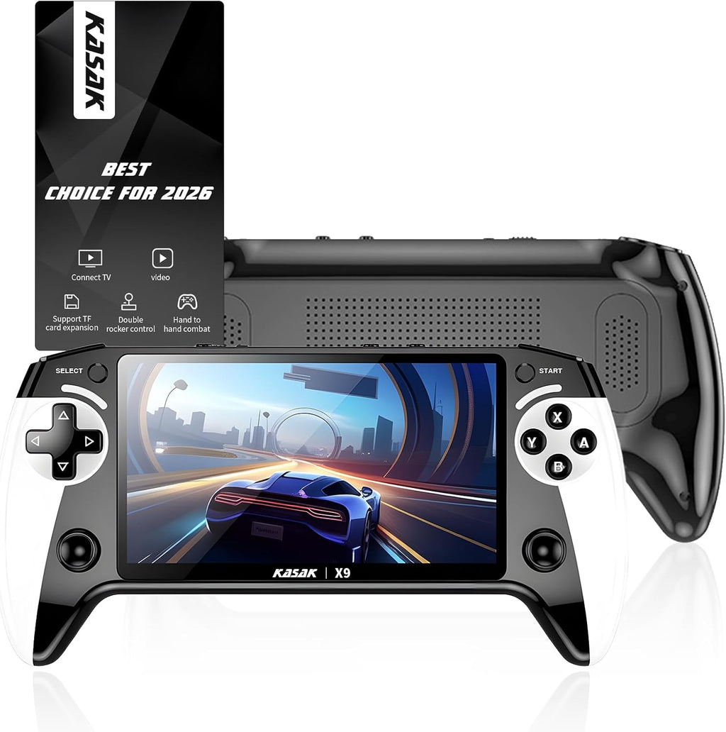 Consola de juegos portátil retro para niños, videojuegos portátiles X9 precargados inalámbricos, juegos para niños Stick TV Pixel Gaming para niños Sf3000 Plug 'n' Play Drive Systems De Juegos Portátil