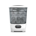 Esterilizador y Secador de Biberones Baby Brezza Advanced | 33% Más Rápido | Mayor Capacidad | Sanitizador a Vapor Universal | Para Biberones y Partes de Extractor | Filtro HEPA