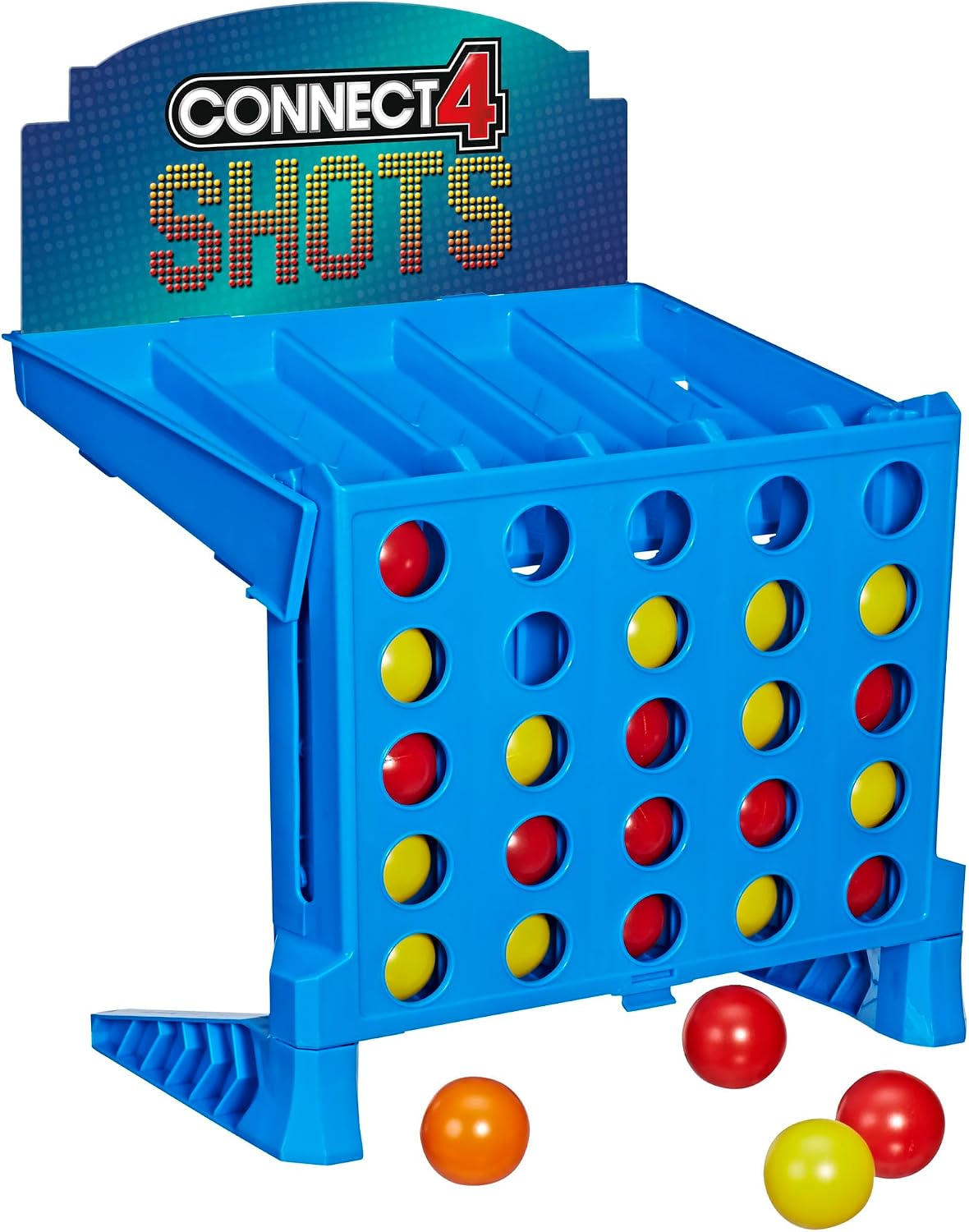 Juego de Mesa Connect 4 Shots Hasbro Gaming – Activo para 2 Jugadores, Niños y Familias desde 8 Años
