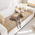 Gumfolk Non Slip Fuzzy Pet Couch Covers for Sofa, Washable Couch Cushion Covers for Large Dogs