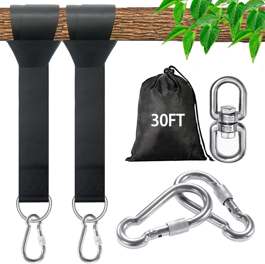 Kit de Correas para Hamaca Veriluck 914 cm – Ajustable, Soporta hasta 2268 kg, para Hamacas y Columpios