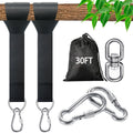 Kit de Correas para Hamaca Veriluck 914 cm – Ajustable, Soporta hasta 2268 kg, para Hamacas y Columpios