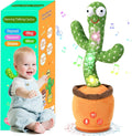 Easter Basket Stuffers for Toddler Boys Kids Baby Toys 0-6 3-6 6-12 12-18 Months Dancing Talking Cactus, Toddler Boys Girls Gifts for 2 3 4 5 6 7 8 9 10 Month Old Baby Toys for 1 Year Old Boy Girl