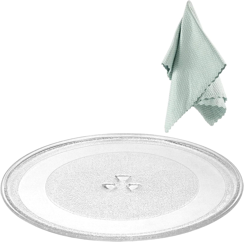 Plato Giratorio de Vidrio 12 Pulgadas para Microondas Whirlpool AMI PARTS W10337247 Reemplaza W11367904 AP6892124