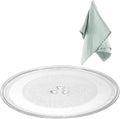 Plato Giratorio de Vidrio 12 Pulgadas para Microondas Whirlpool AMI PARTS W10337247 Reemplaza W11367904 AP6892124