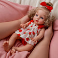 BABESIDE Reborn Baby Dolls Full Body Silicone, 12 Inch Lifelike Weighted Silicone Full Body Realistic Newborn Real Life Baby Dolls Girl with Accessories for Kids 3+ & Collectors