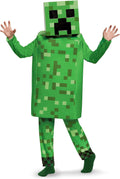 Disguise Creeper Deluxe Minecraft Costume, Green, Medium (7-8)