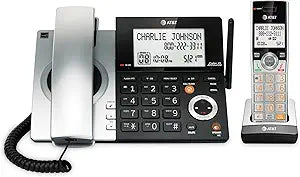 AT&T CL84107 DECT 6.0 Teléfono Inalámbrico con Bloqueador de Llamadas