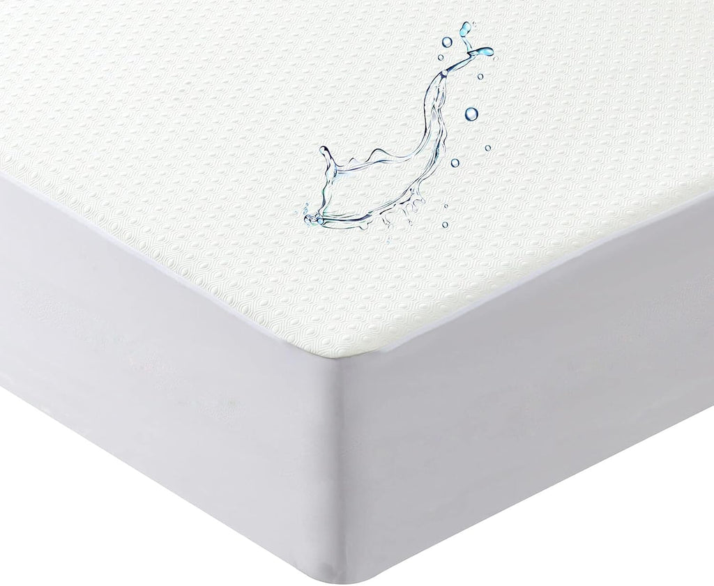 Protector de colchón impermeable Kingnex King 182x203x40 cm