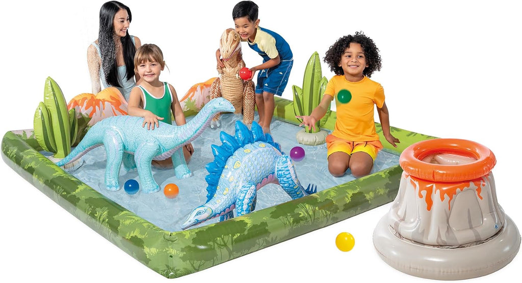 INTEX Jurassic Adventure - Piscina inflable para niños