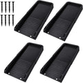 Kit de Extensiones para Bajante de Canal 24" Heavy Duty – Set de 4 con Base Splash Block y Clavos de Fijación para Protección de Cimientos