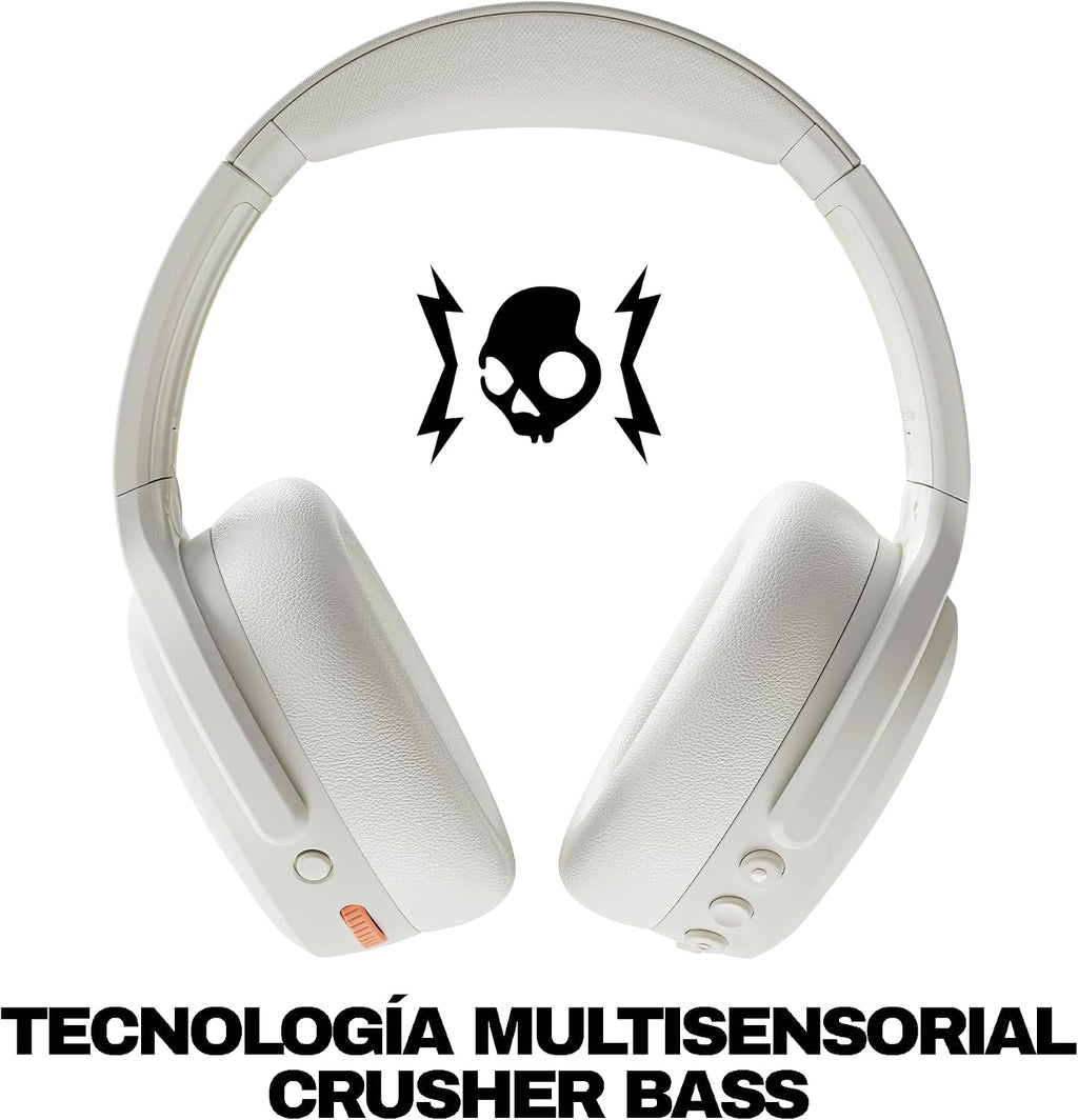 Audífonos Inalámbricos Skullcandy Crusher ANC 2 – Graves Multisensoriales, ANC 4 Micrófonos, 60 Horas