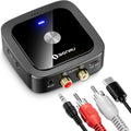 Receptor Bluetooth 6.0 para Equipos de Sonido Antiguos – AUX/RCA, HiFi, Baja Latencia y 24H de Batería