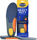 Dr. Scholl's Plantillas de Soporte de Servicio Pesado | Talla Grande 200lbs+, Pies Anchos | Absorcion de Impacto, Soporte de Arco | Hombre Talla 8-14, 1 Par