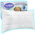 Almohada Nuzzle ajustable y firme tamaño Queen, almohada de lujo para cama, colección hotelera: la mejor almohada suave y refrescante con altura ajustable para quienes duermen boca arriba, boca abajo o de lado.