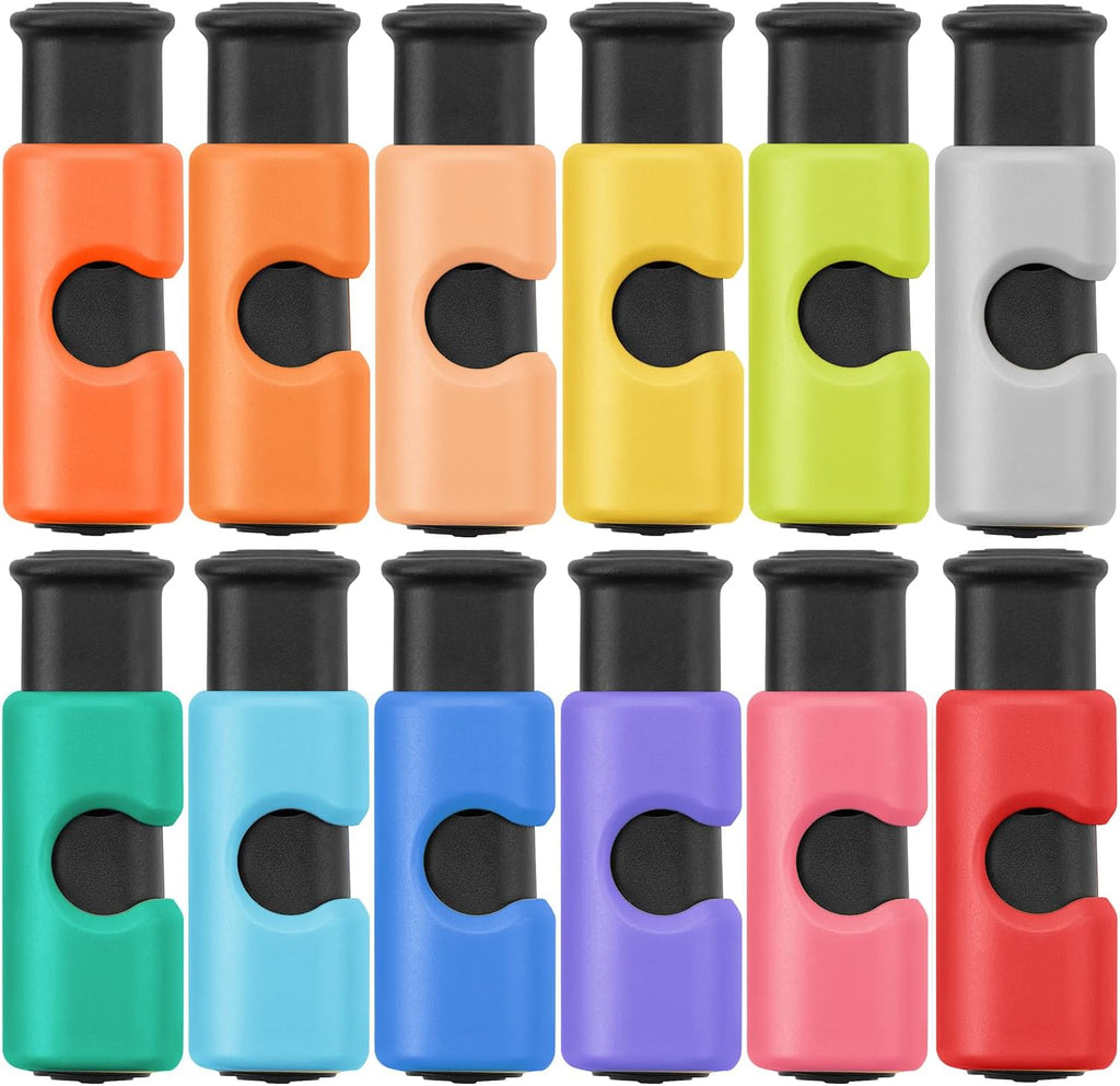 Mr. Pen Pinzas Exprime y Cierra Bolsas de Pan 6,1 cm Pack de 12 Multicolor Pinzas de Cierre Exprimible Reutilizables para Pan Refrigerios Café Almacenamiento Alimentos Bolsas Gruesas y Delgadas