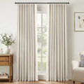 Blackout Shield Cortinas de oscurecimiento total para dormitorio de 102 pulgadas de largo, juego de 2 paneles