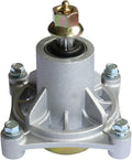 Conjunto de husillo para cortacésped KOOTANS para AYP 174356 174358 Husqvarna 532174356 587125201 532174358 Z246 GTH2548 GT2248 GTH2248 YTH1848XP YTH2448 YTH2748, compatible con plataformas AYP de 48" de 2002 en adelante (con pernos y engrasador).