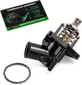 USADO-Carcasa de Termostato de Refrigerante Mejorada para Silverado y Sierra | Compatible 2014-2020 Yukon Tahoe | Reemplaza 15-11125