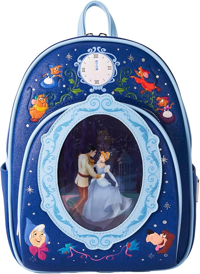 Mochila Oficial Disney de Cuero Vegano con Personajes