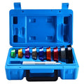 Kit de prensa para rodamientos FreeTec con 9 adaptadores y mango de accionamiento, herramienta de instalación de rodamientos