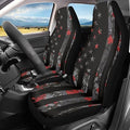 Oramclsy Fundas de Asiento Automotriz Bandera Americana Camo Patriótico — Set de 2 Piezas