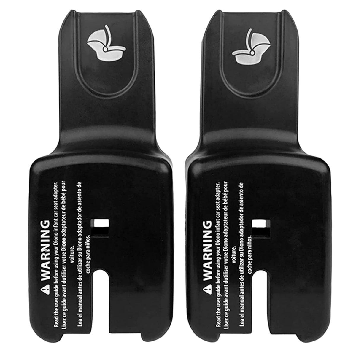 Diono Quantum Adaptador para Silla de Auto | Compatible con Sillas de Bebe Nuna Maxi Cybex Uppa | Duradero Accesorio para Sistema de Viaje
