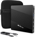 Unidad externa de Blu-ray 4k para PC, reproductor portátil de Blu-ray UHD 4k, puerto SD/TF con estuche, reproductor de Blu-ray HD USB 3.0, unidad óptica externa de DVD+/-RW para MacBook Pro y Windows. 