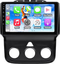 Para actualización de radio Dodge ram 2013-2018, repuesto para radio ram 1500/2500/3500 con CarPlay y Android Auto, pantalla táctil Android 13 de 9 pulgadas, 2G RAM 64G ROM (para CA manual)