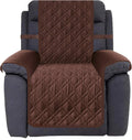 Funda Impermeable Antideslizante Ameritex para Sillón Reclinable 23 Pulgadas Color Chocolate - Protección para Mascotas y Niños