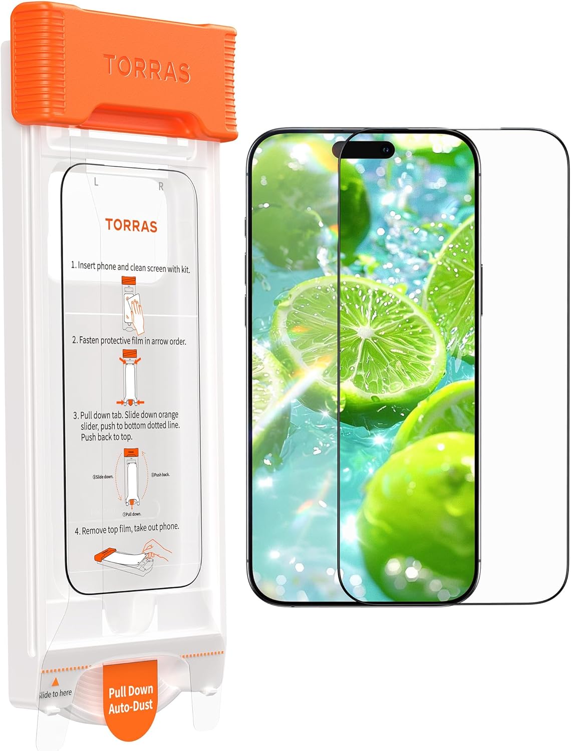TORRAS OrigArmor Lite for iPhone 17 Pro Max Screen Protector [100% Anti Reflection ＆ Anti Glare] Military-Grade Shatterproof 9H+ Tempered Glass Anti-Scratch Screen Protector 17 ProMax 6.9" 1-Pack