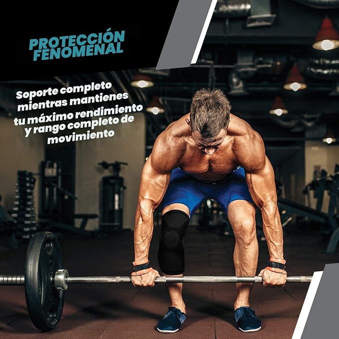 Rodillera de pierna para hombres y mujeres, la mejor rodillera para el dolor de pierna, soporte para rodilla, correr, baloncesto, voley, levantamiento de pesas, gimnasio, ejercicio