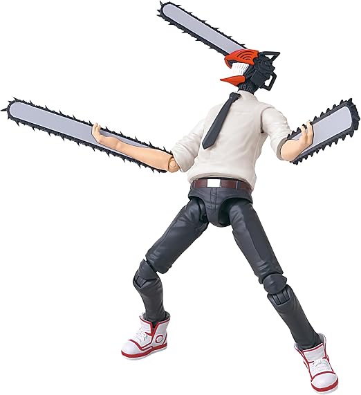 HÉROES DEL ANIME - El Hombre de la Motosierra - Figura de acción del Hombre de la Motosierra
