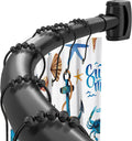 Varilla Cortina Ducha Curvada Negra 33-78 Pulgadas Diseño Ajustable Empalme Debe Taladrar, Varilla Cortina Ducha Redonda Curvada Resistente Óxido, Acero Inoxidable Premium para Baño, Bañera, Cabina