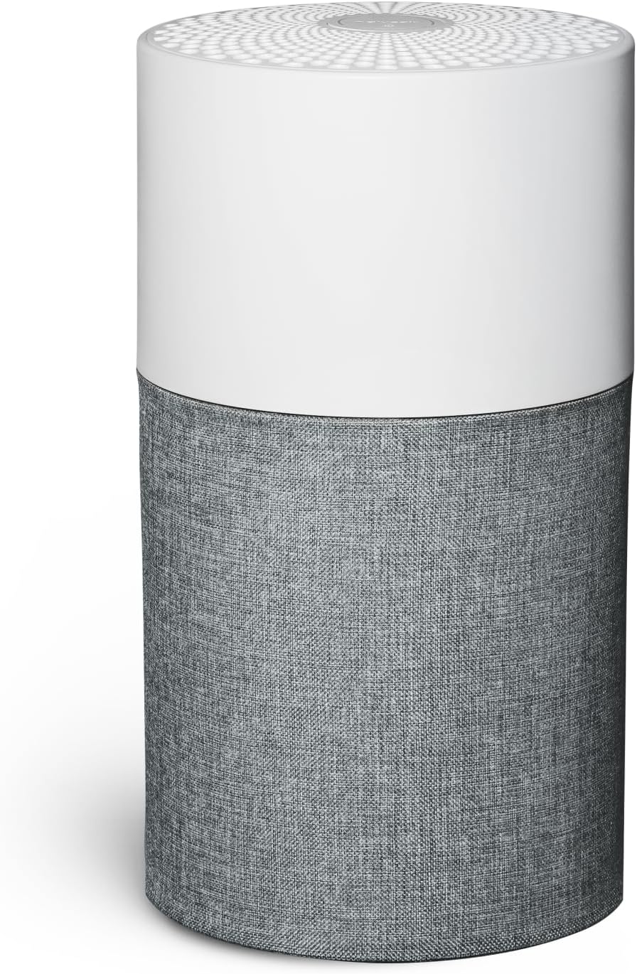 BLUEAIR Purificadores de aire para dormitorio, habitación pequeña, purificadores de aire para el hogar, purificadores de aire para mascotas, alergias, limpiador de aire, purificador de aire HEPASilent