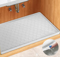 Tapete de Silicona Winisok para Debajo del Fregadero 34x22 Pulgadas | Protector de Gabinete Impermeable | Forro de Estante para Cocina y Baño