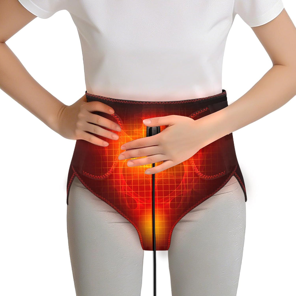 Almohadilla Termica para Colicos Menstruales | Masajeador Electrico para Mujeres, Nueva Version Mejorada | Envolvente para Alivio de Dolor Abdominal