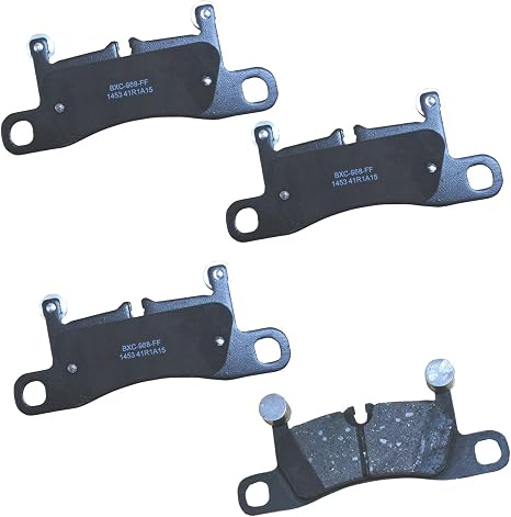 Pastillas de Freno Traseras Cerámicas Bendix Premium SBC1453 para Porsche Cayenne 2011-2018 y Volkswagen Touareg 2011-2018