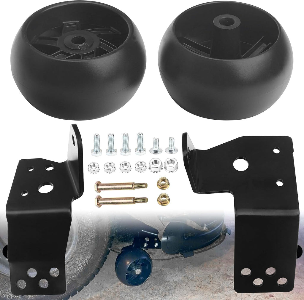 Kit de calibre de rueda de 42" para plataformas de corte, números de pieza 525509501 y 532181040, para cortadoras de césped Husqvarna, AYP y Poulan. Compatible con los modelos PXT195G42, LT1000, LT2000 y YTH 22V42.