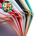 Papel para Envolver Flores FUSHENMU 20 Hojas | Papel Impermeable para Ramos de Floristeria y Manualidades DIY, Empaque de Regalo