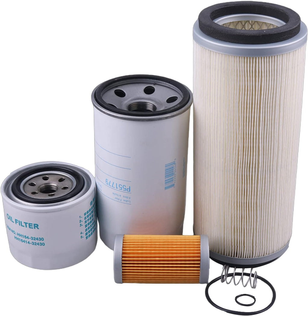 Kit de filtro nuevo Solarhome compatible con Kubota L35 con motor D1703