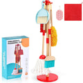 Set de Limpieza Infantil de Madera – 9 Piezas para Niños de 3 a 6 Años
