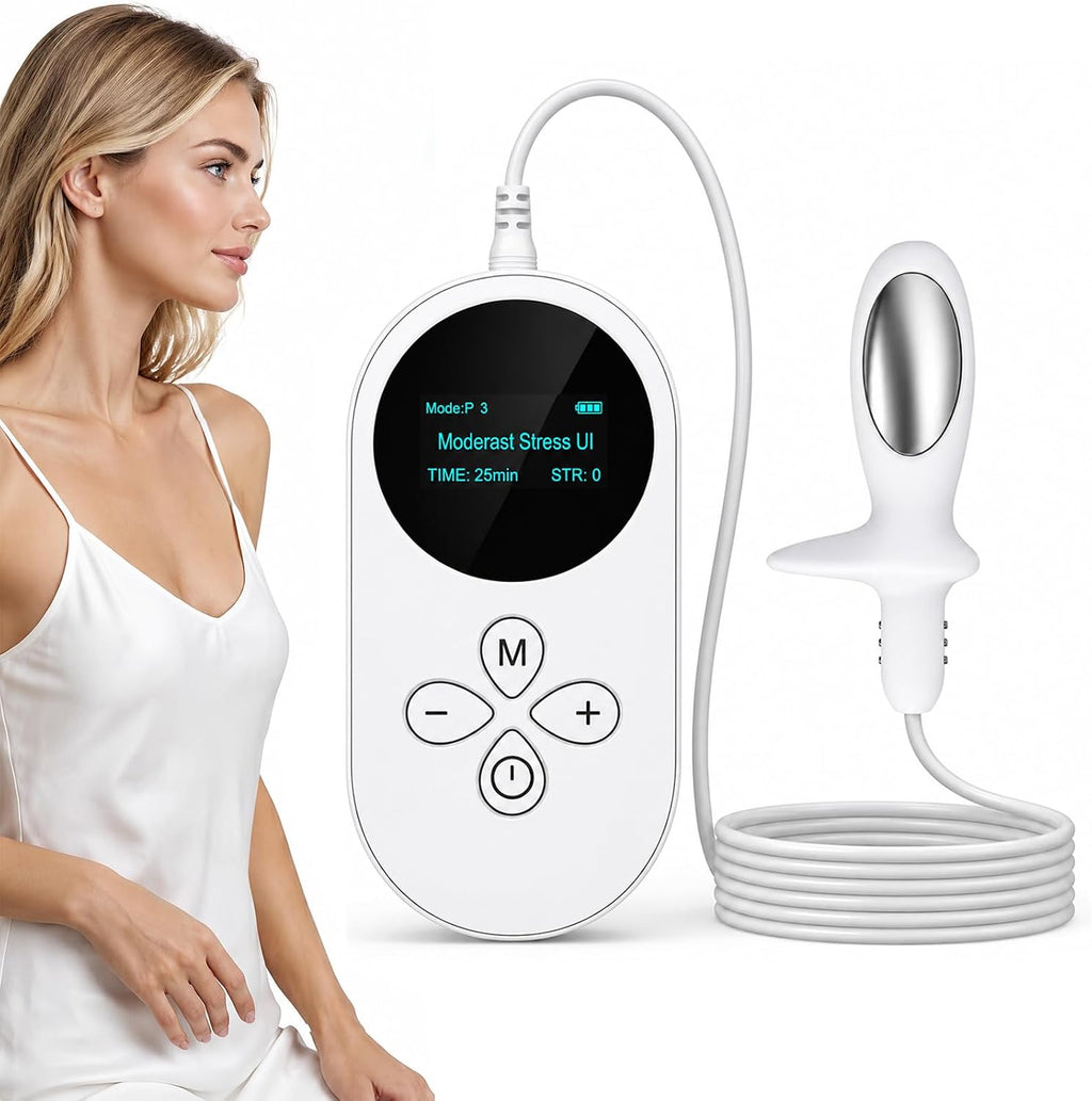 COLOR REAL VER SEGUNDA FOTO--Dispositivo de terapia de rehabilitación de suelo pélvico, estimulador eléctrico del suelo pélvico para mujeres, dispositivos de ejercicio del suelo pélvico para tratar la incontinencia de estrés
