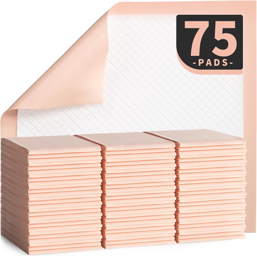 Sabanas Desechables Absorbentes MKISS 75 Unidades - XL 76x90 cm, Impermeables, para Adultos, Bebes y Mascotas