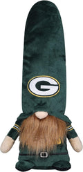 FOCO Green Bay Packers NFL Gorro de lana con gnomo de peluche